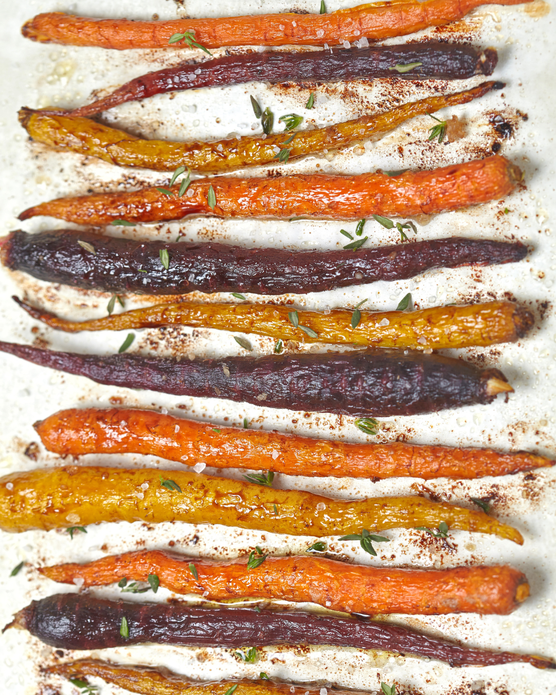 Honey Mustard Roasted Carrots