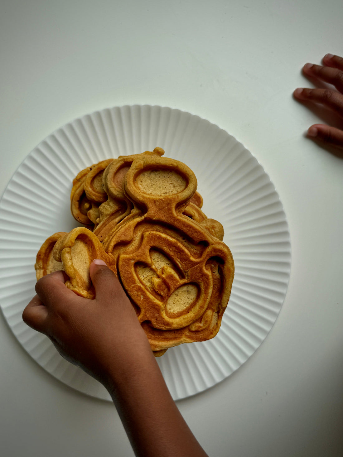 Apple Cinnamon Hidden Veggie Waffles
