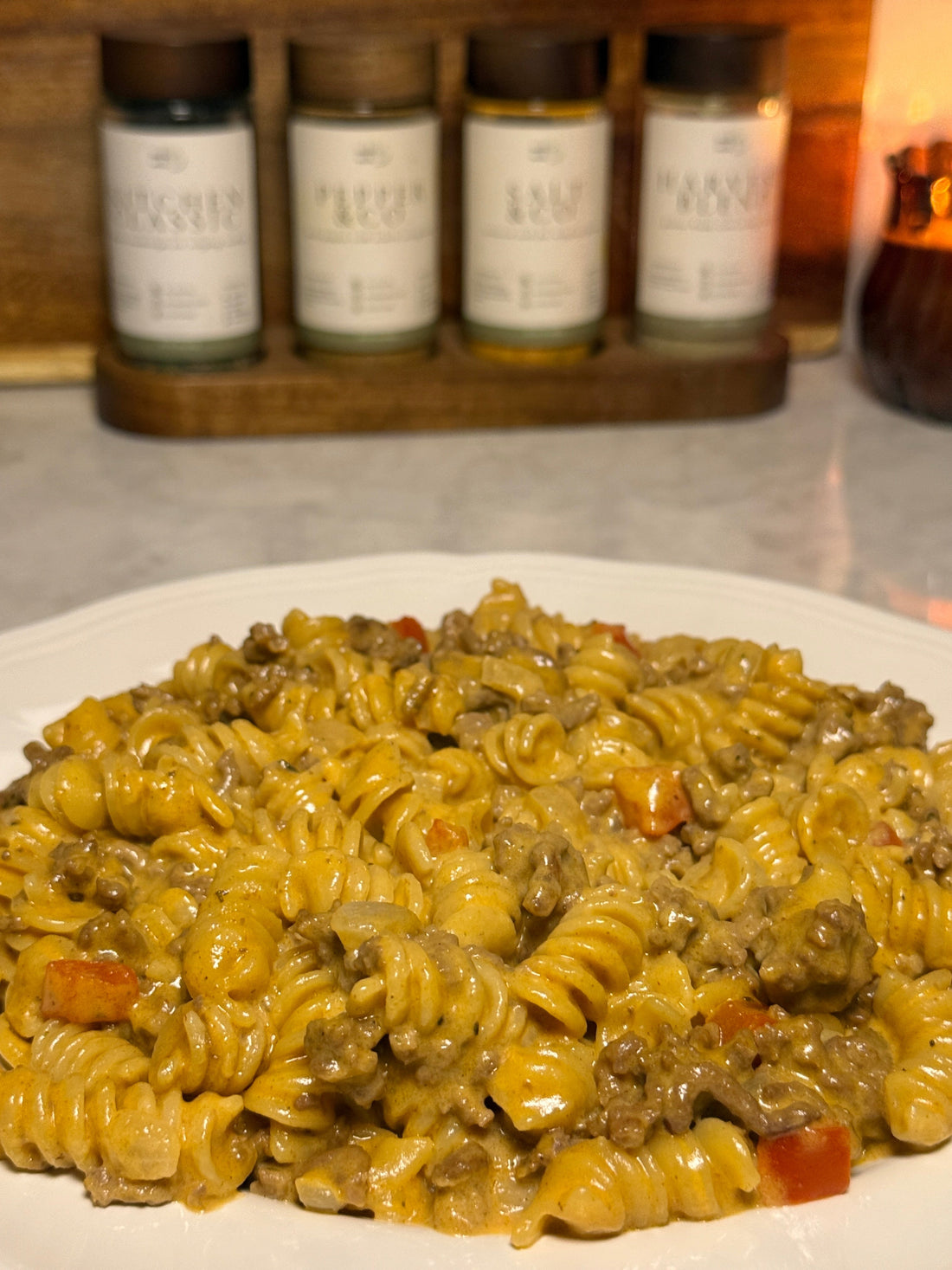 One-Pot Creamy Hamburger Helper