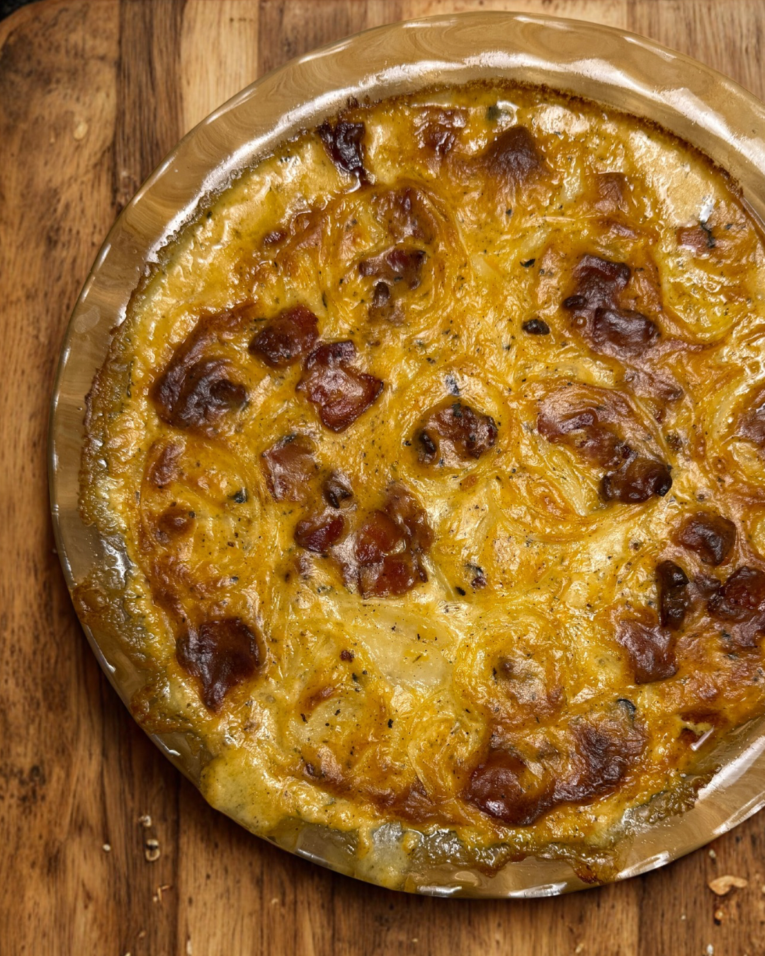 Bacon Cheddar Scalloped Potatoes