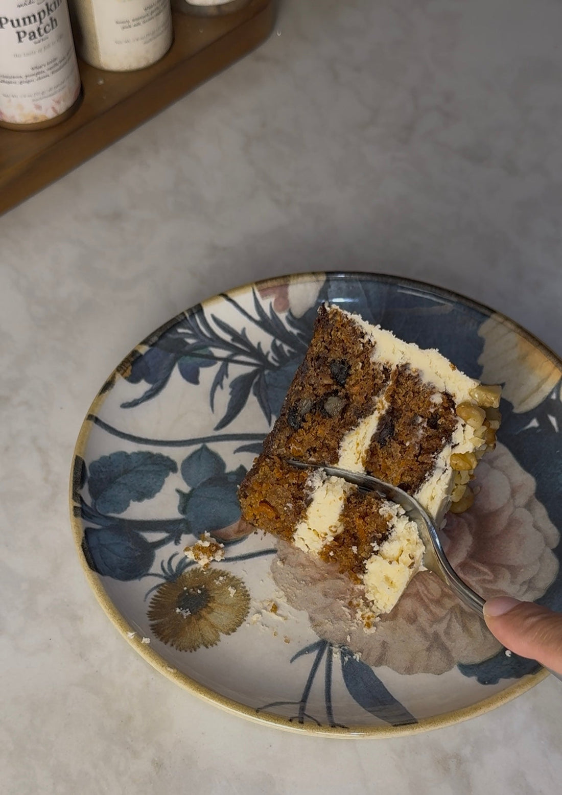 Brown Butter Bourbon Carrot Cake